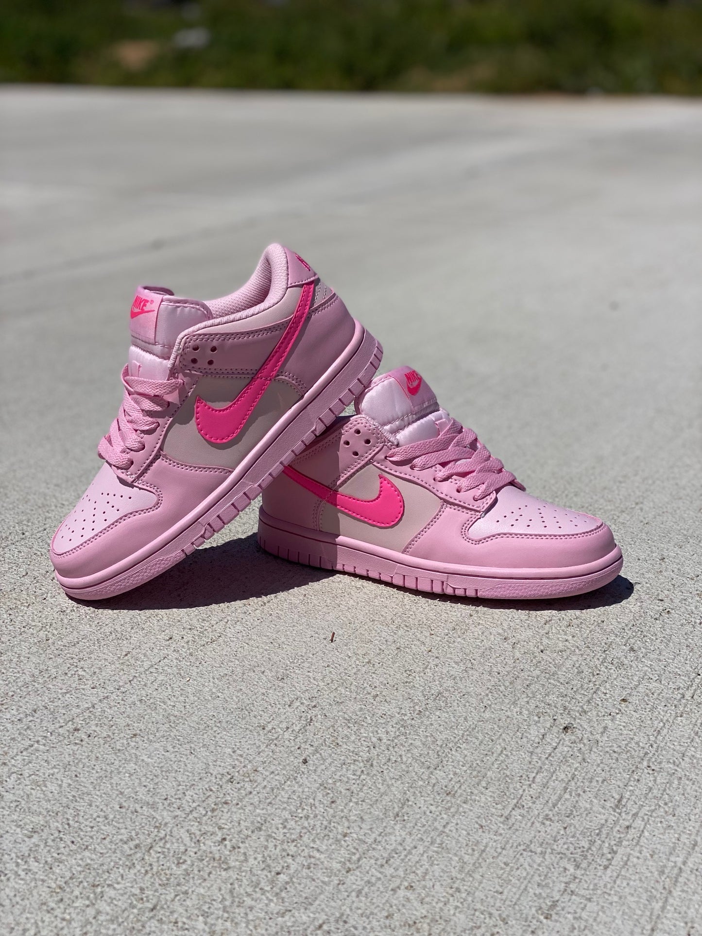 Dunks, Pink Fuchsia